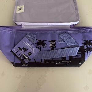 Trader Joe's Purple Insulated Bag